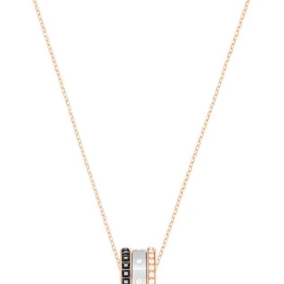 Swarovski ring necklace
